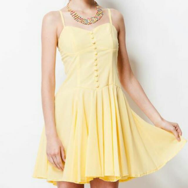 inc yellow dress