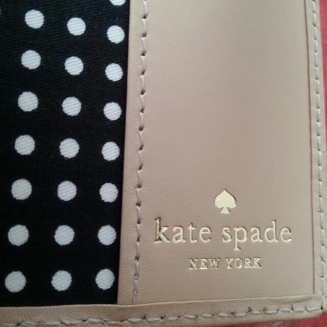 (Reserved) BN Authentic Kate Spade Black Passport Cover, Luxury on