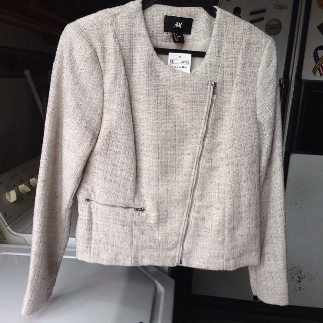 H&M Tweed Jacket, Women's Fashion, Coats, Jackets and Outerwear on