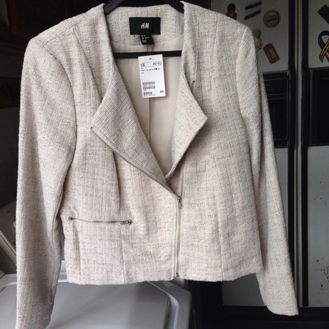 H&M Tweed Jacket, Women's Fashion, Coats, Jackets and Outerwear on