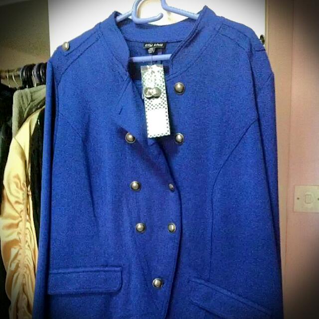 military style jacket womens plus size