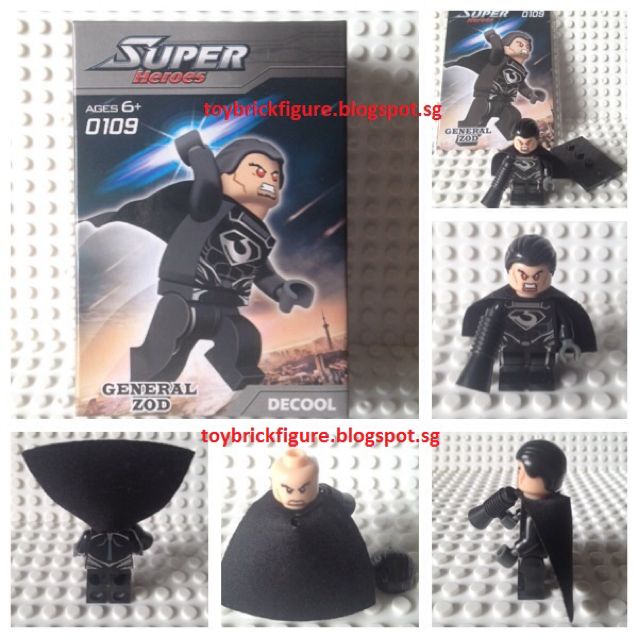 General Zod Mini Figure! Decool Not Lego! Dc Man Of Steel Super Man  Superman Toy, Hobbies & Toys, Toys & Games On Carousell
