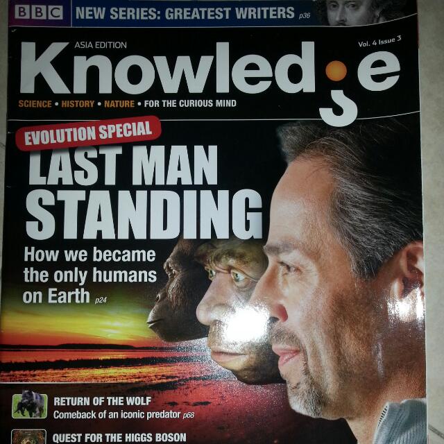 Bbc Knowledge Magazine Books Stationery On Carousell