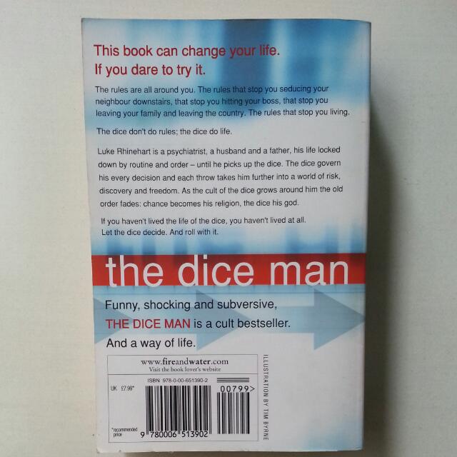 The Dice Man Books Stationery On Carousell
