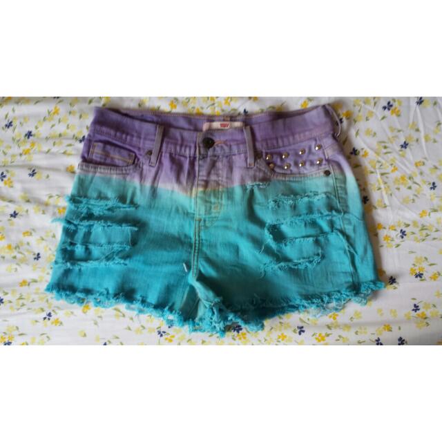 QYOP Ombre Shorts, Women's Fashion 