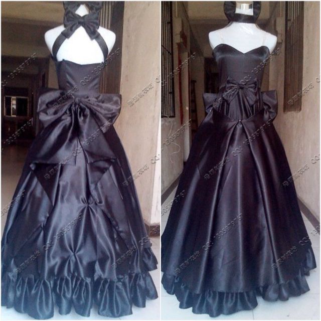Fate Zero Stay Night Saber 10th Anniversary Wedding Dress Black Version ...