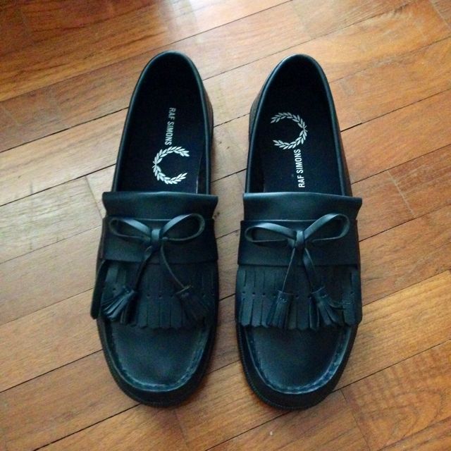 Fred Perry x Raf Simons Tassel Moccasin Shoe