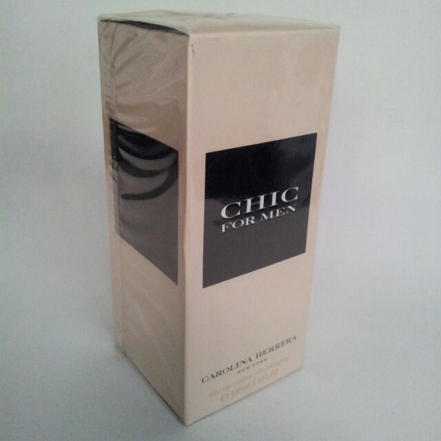 Carolina Herrera Chic For Men Perfume Men S Fashion On Carousell