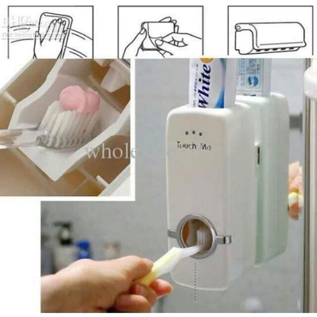 Toothpaste Dispenser, Furniture & Home Living, Kitchenware & Tableware