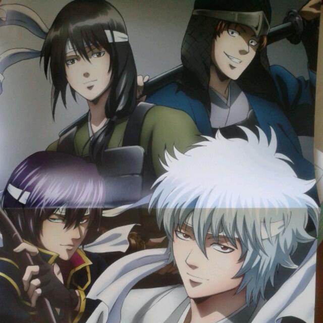 Get Wallpaper Gintama Anime Poster Doublesided Design Craft On Carousell For Android