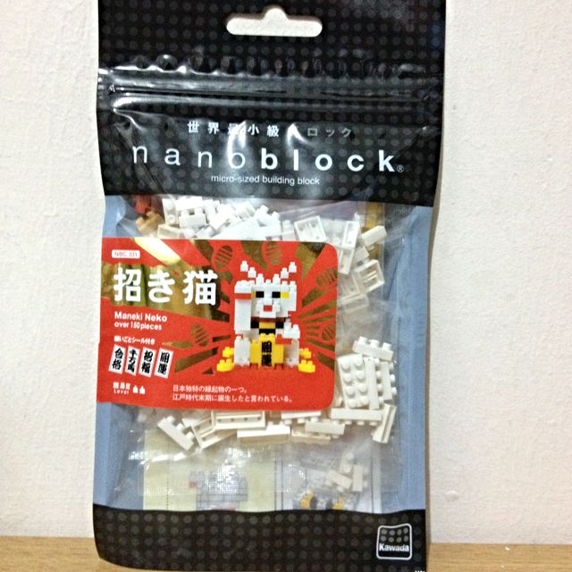nanoblock fortune cat