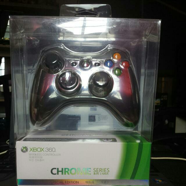 Silver Chromed Controller, Hobbies & Toys, Toys & Games on Carousell