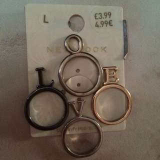 New Look 'LOVE' Ring