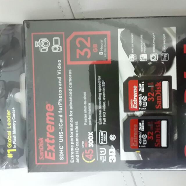 Sandisk Sd Card , Computers & Tech, Parts & Accessories, Hard Disks