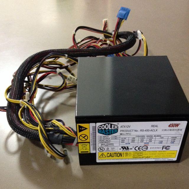 Cooler Master Real Power 450W, Computers & Tech, Parts & Accessories ...