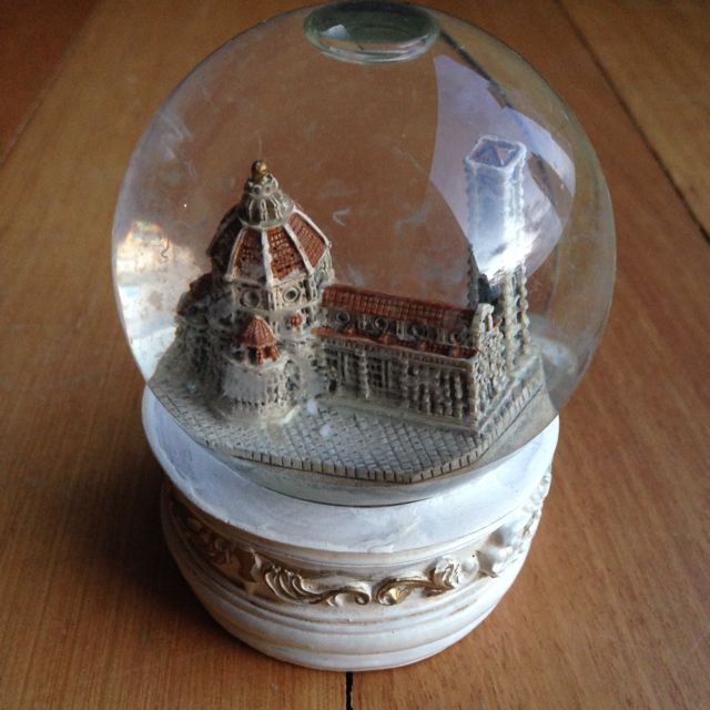 Florence Italy Snow Globe, Furniture & Home Living, Home Decor, Other Home Decor on Carousell