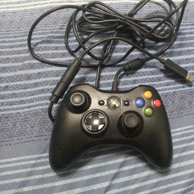 Wired Xbox 360 controller (PC Compatible) , Hobbies & Toys, Toys