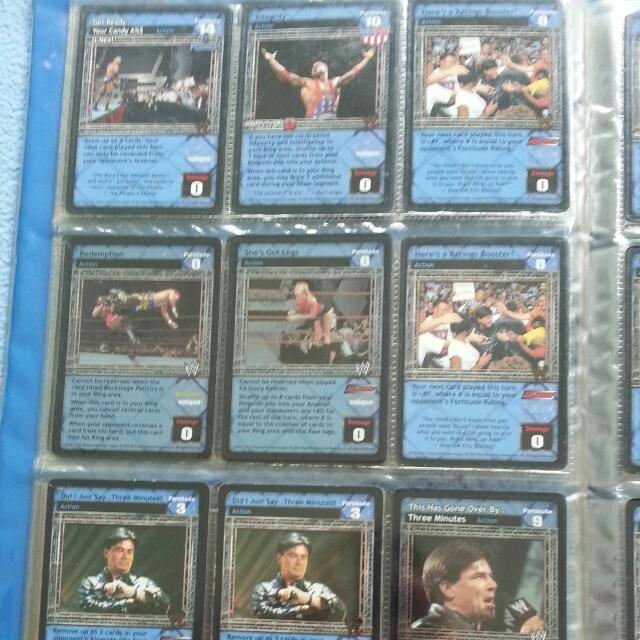 WWE Trading Cards, Hobbies & Toys, Toys & Games on Carousell