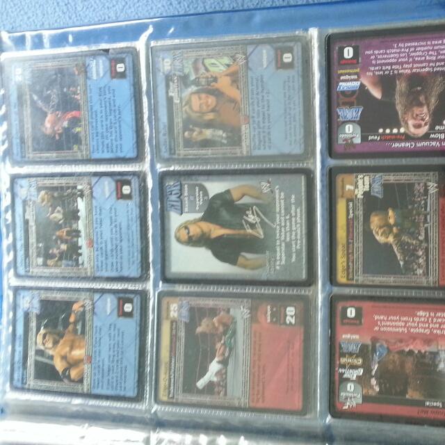 WWE Trading Cards, Hobbies & Toys, Toys & Games on Carousell