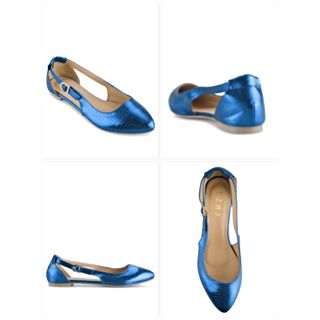Cut out pointed sales flats