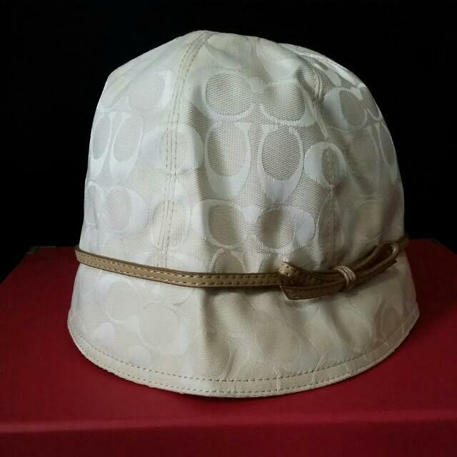 coach bucket hat new