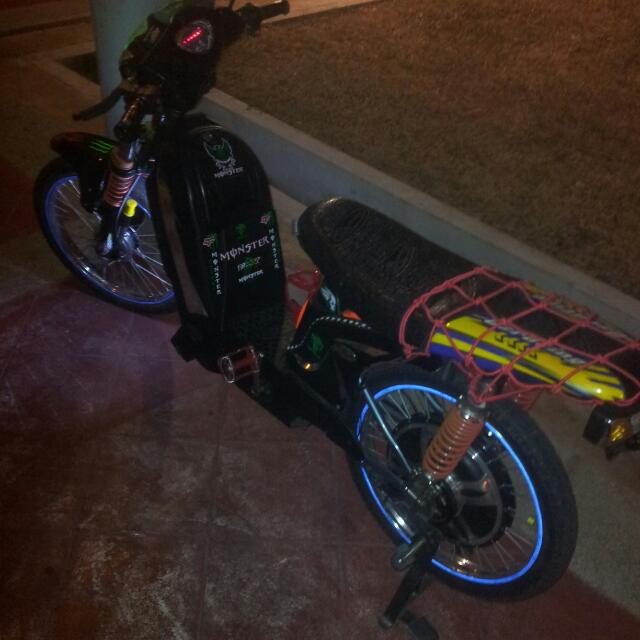 Modified electric bike Clearance