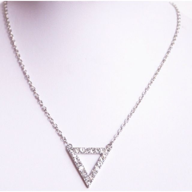 Bermuda Triangle Necklace Women S Fashion On Carousell