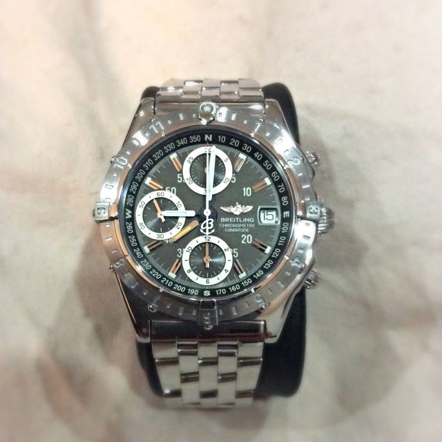 PRICE REDUCED Breitling Chronomat Longitude GMT A20348 Watch Luxury Watches on Carousell