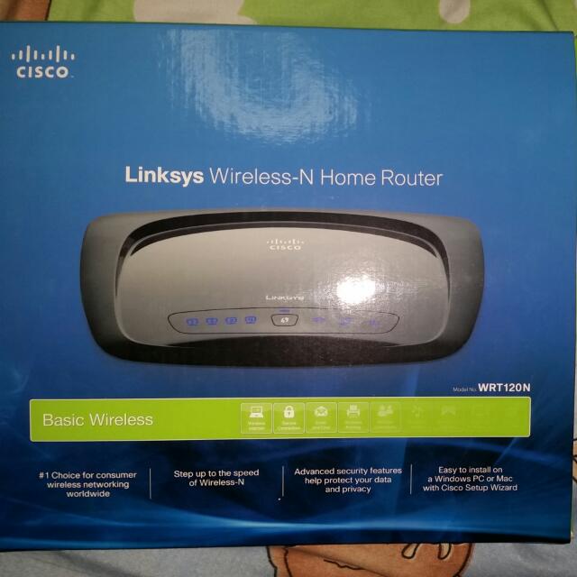 wireless Linksys Cisco Router Wrt120n, Computers & Tech, Parts