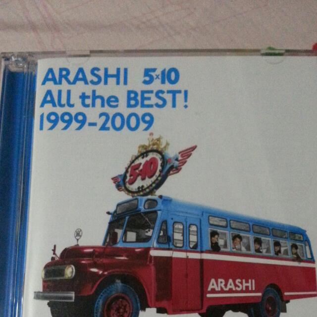Arashi 5x10 All The Best 1999 09 Entertainment J Pop On Carousell