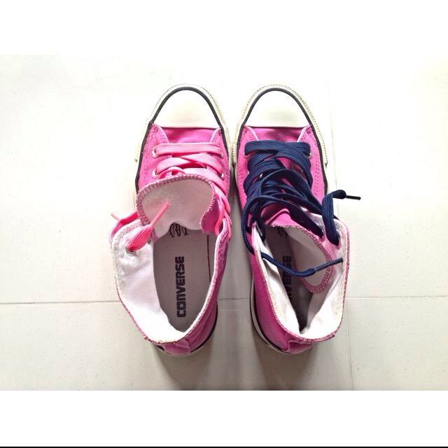 rose pink converse