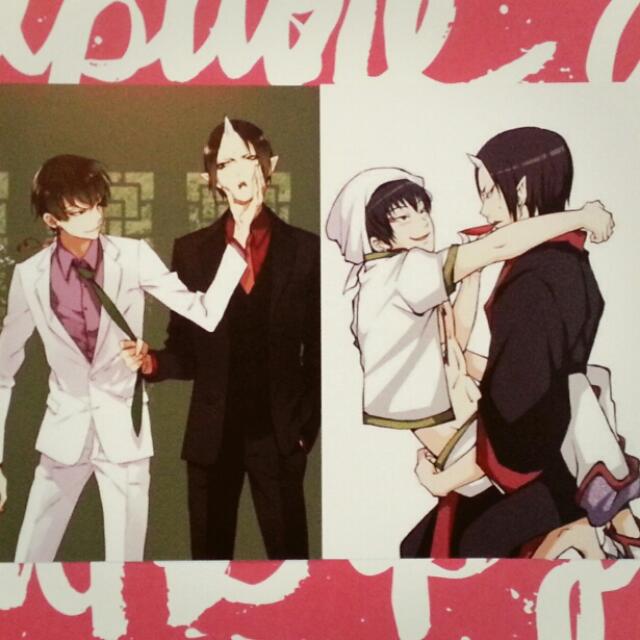 Hoozuki no reitetsu hoozuki x hakutaku