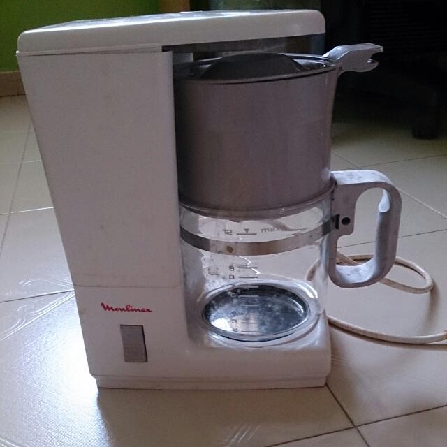 moulinex coffee maker