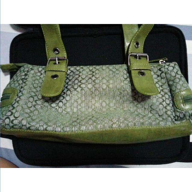 Snake Green Guccini Shoulder Bag Women S Fashion On Carousell