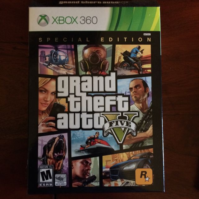 Grand Theft Auto V Special Edition Xbox 360 Grand Theft Auto V Special Edition Xbox 360, Hobbies & Toys, Toys