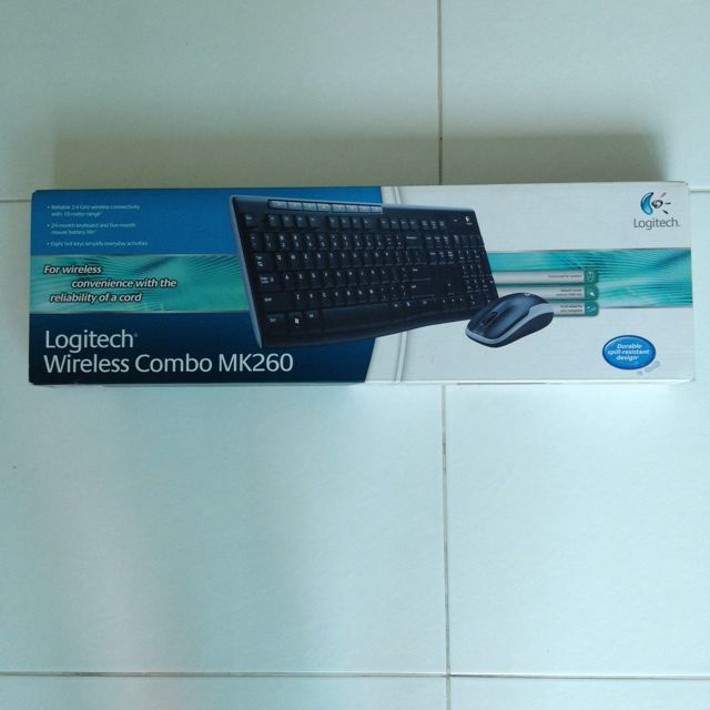 Mk260 Logitech Wireless Combo MK260, Computers & Tech, Parts & Accessories ...