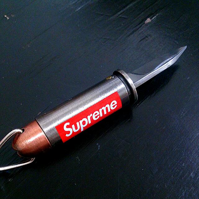 Supreme sales bullet keychain
