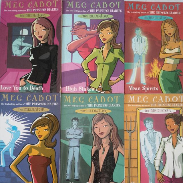 The Mediator Series By Meg Cabot Books Stationery On Carousell