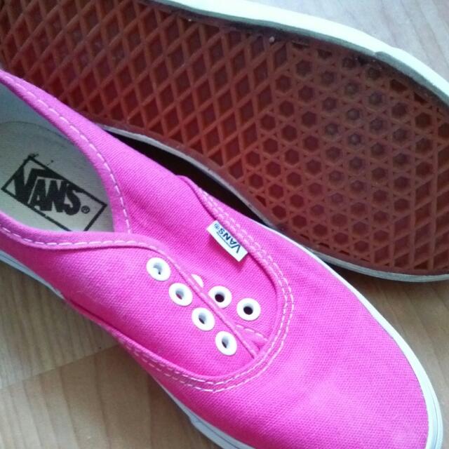 magenta vans