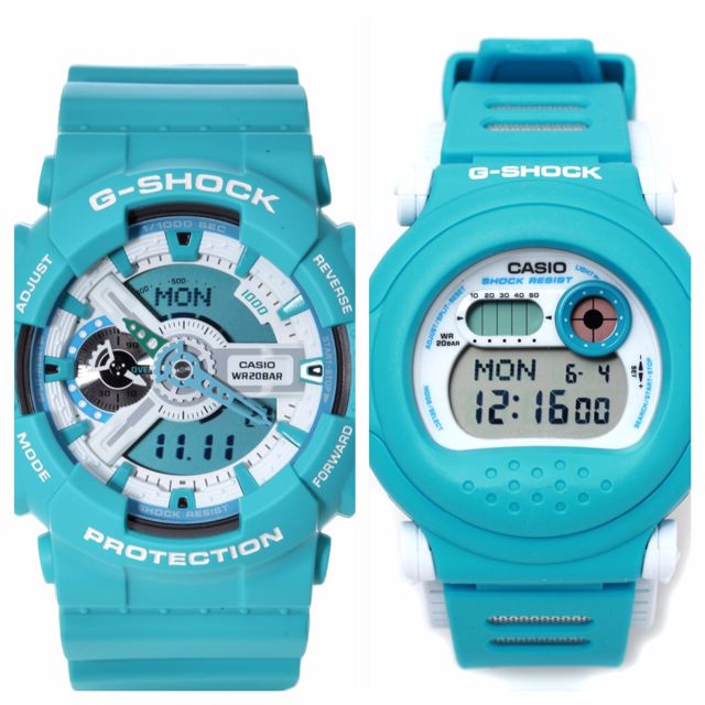 g shock tiffany blue