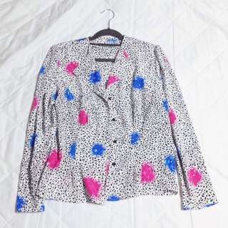 Vintage Speckled Jacket / Top