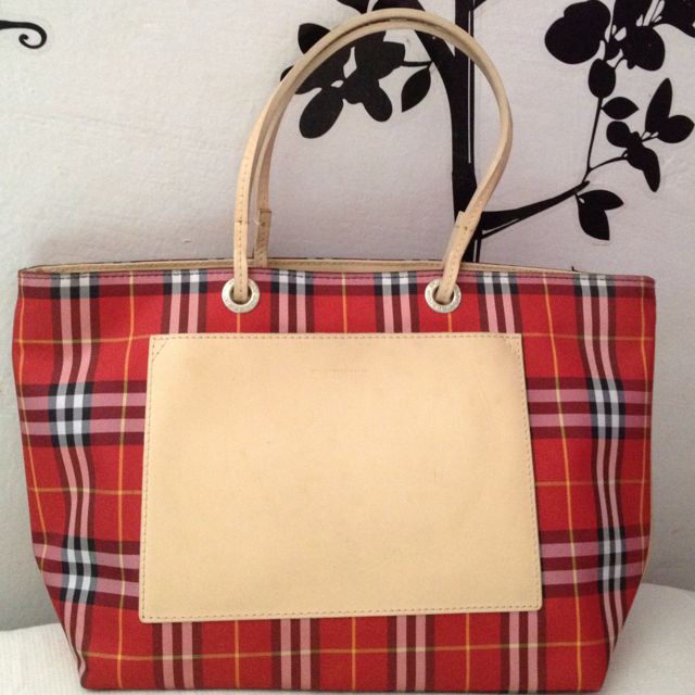 burberry plaid bag