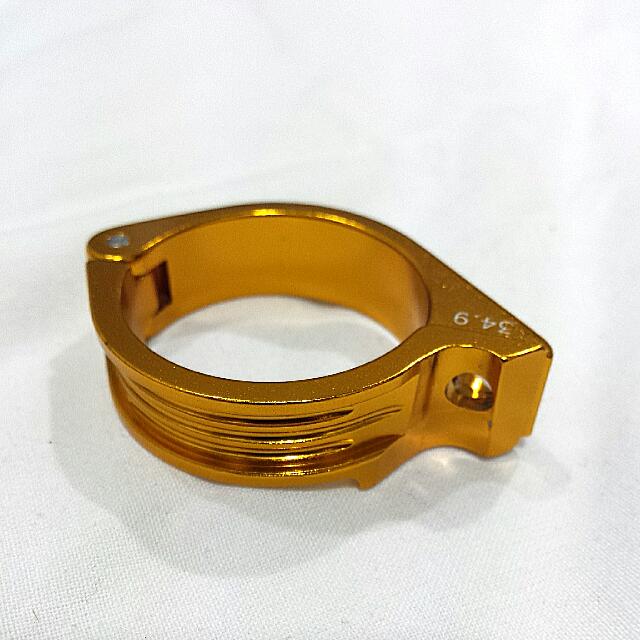 New KCNC Front Derailleur Clamp 34.9mm 16g