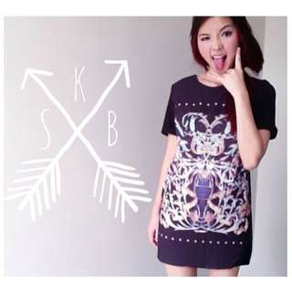 D&G inspired t-shirt dress