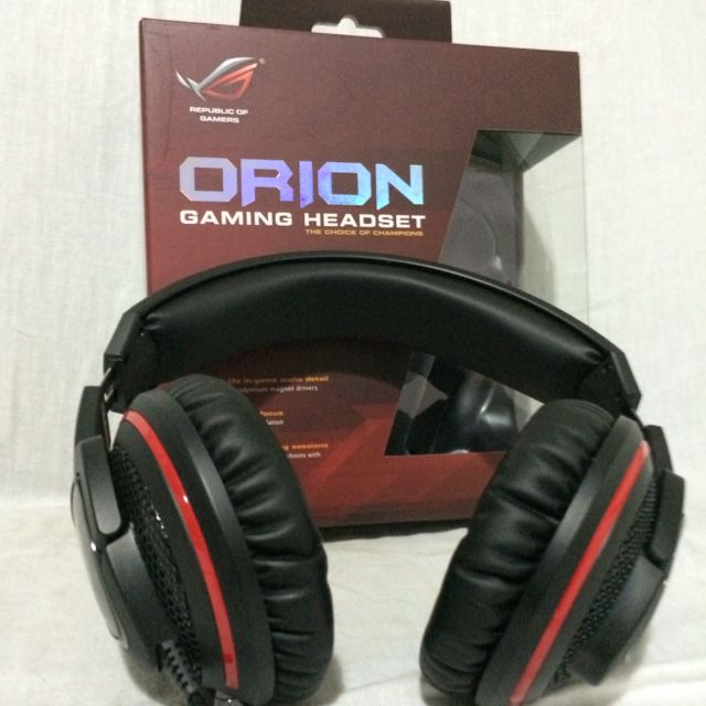ASUS ROG ORION GAMING HEADSET, Computers & Tech, Parts & Accessories