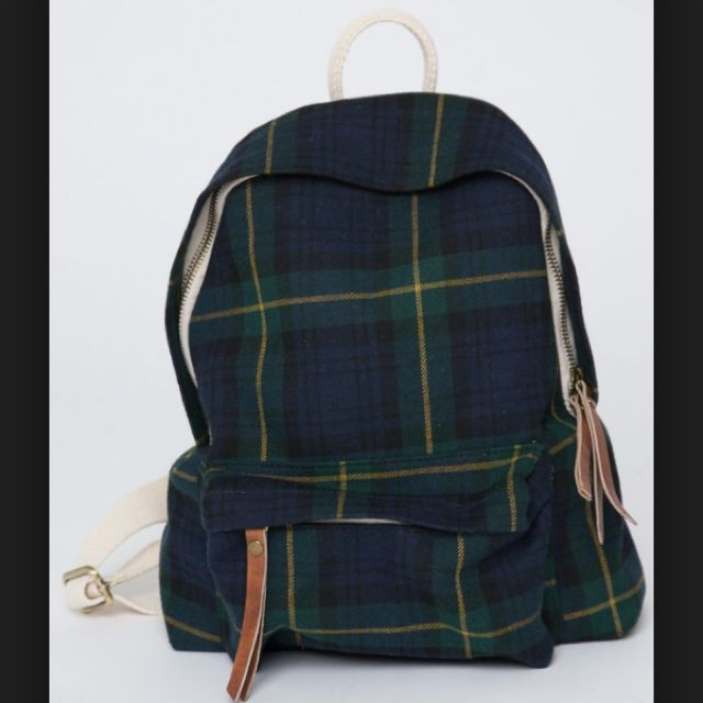 BRANDY MELVILLE PLAID BACKPACK Women s Fashion Tops Other Tops on Carousell