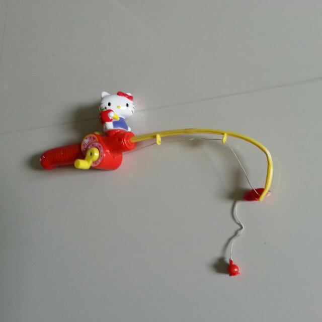 hello kitty fishing rod