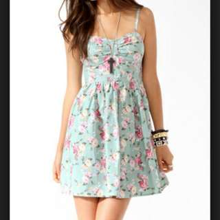F21 Floral Dress