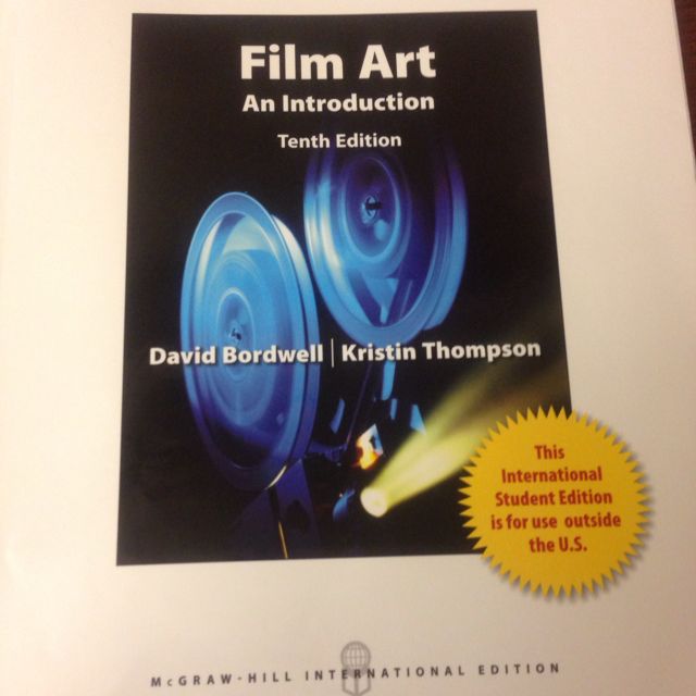 En2202 Introduction To Film Studies Film Art An Introduction