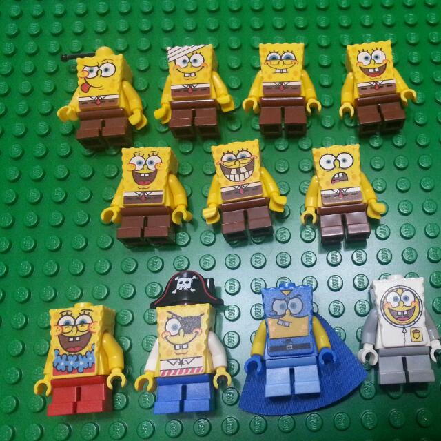 Genuine Lego Spongebob Minifigures Full Collection 35 Minifigures, Toys
